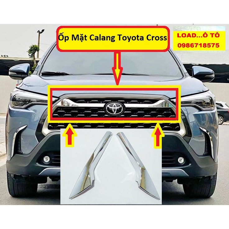 Combo Phụ Kiện Cần Thiết Xe Toyota Cross 2024-2020, Tay Hõm Cửa, Nắp Xăng, Ốp Gương, Bậc Cửa, Vè Mưa Cross