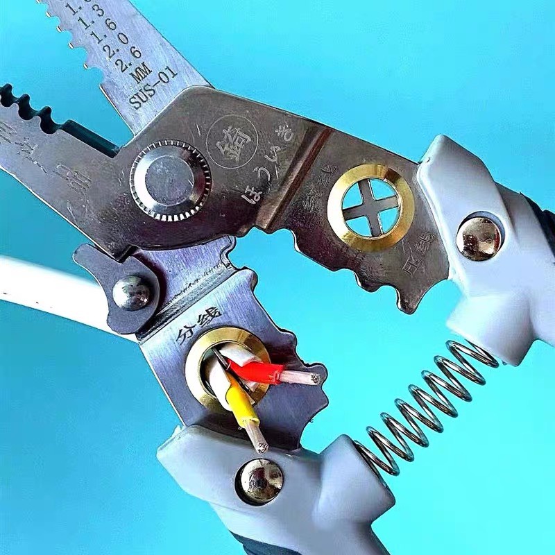 Kìm cắt dây điện đa năng cho thợ điện 9 trong 1 hàng Nhật chất lượng cao