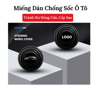 Nút Giảm Chấn Ô Tô, Miếng Dán Chống Sốc - Bảo Vệ Xe