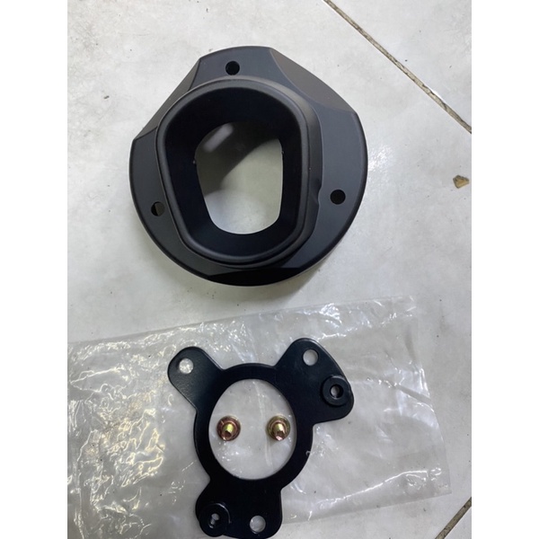 Ốp pô+pass sắt TFX gắn pô xin cho exciter150