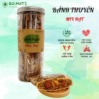 Bánh thuyền mix hạt dinh dưỡng go nuts không đường ăn kiêng giảm cân tự - ảnh sản phẩm 3