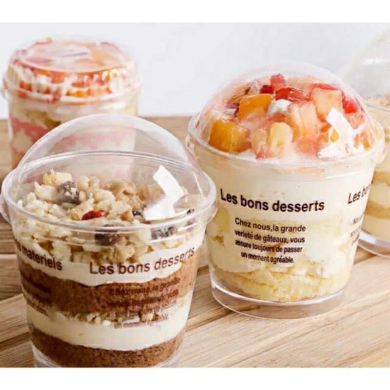 Set 10 Cốc mousse tròn ( không thìa)