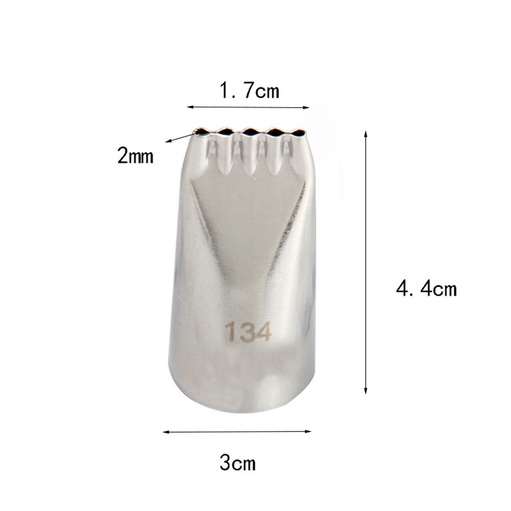 Đuôi Bắt Bông Kem Trang Trí Bánh Bằng Thép Không Gỉ