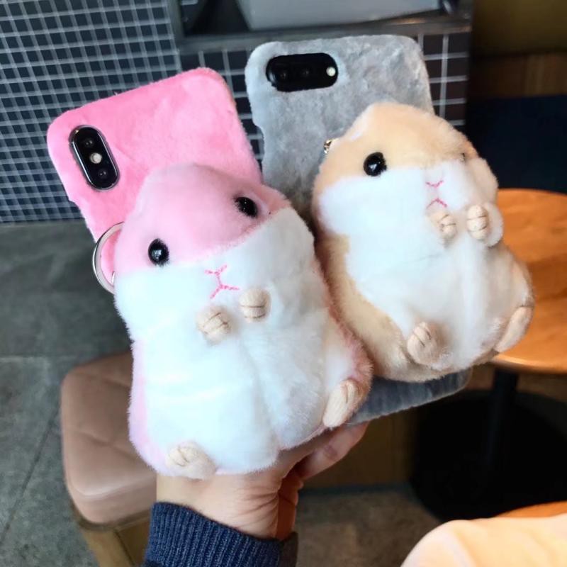 Thú Nhồi Bông Hình Chuột Hamster Ba Chiều Sáng Tạo Cho Oppo R17 Mobile | BigBuy360 - bigbuy360.vn