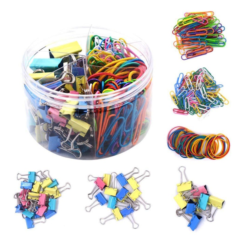 Hộp 240 Kẹp Giấy Đuôi Dài Bằng Kim Loại