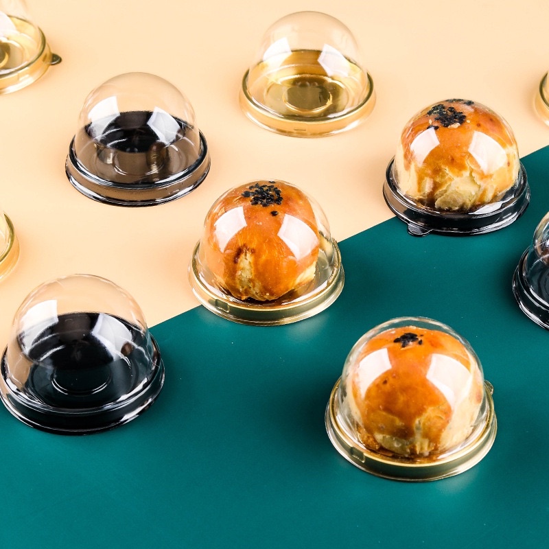 10 hộp tròn đựng bánh trung thu 63-80g (XY68)