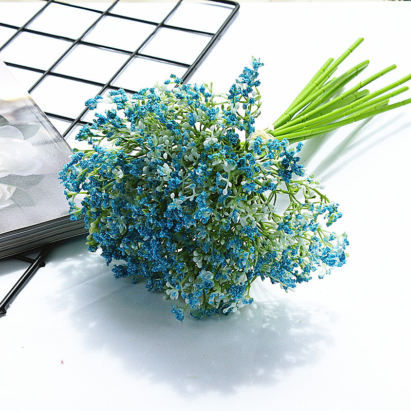 Bó Hoa Giả 16 Nhánh Nhiều Màu Tùy Chọn Trang Trí Tiệc Cưới Đa Dụng