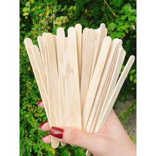 [Rẻ vô địch] Que Gỗ Phết Sáp Wax Lông Dài 15cm
