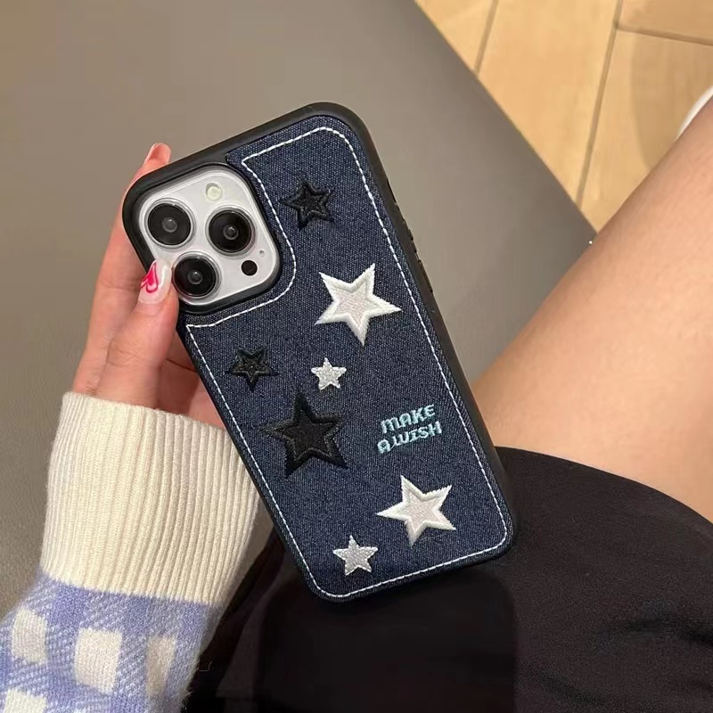 Ốp Điện Thoại Da Màu Xanh Dương Cho iPhone 11 11promax 12 12promax 13 13promax 14 14promax 14plus x xr xsmax