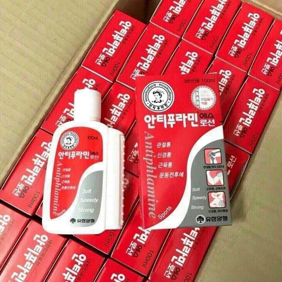 Dầu nóng xoa bóp Hàn Quốc Antiphlamine 100ml