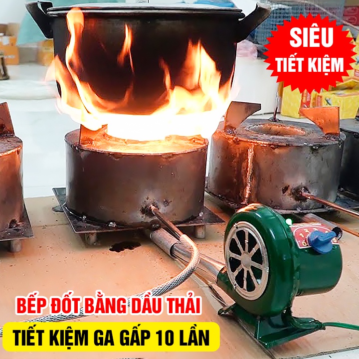 Bếp Đốt Dầu Thải - Nguyên Liệu Thải, Mỡ Gà, Vịt. Siêu Tiết Kiệm. 1 Lít Đun Đến 4, 5 Tiếng - Nhà hàng, Cỗ, Nấu cám lợn,..