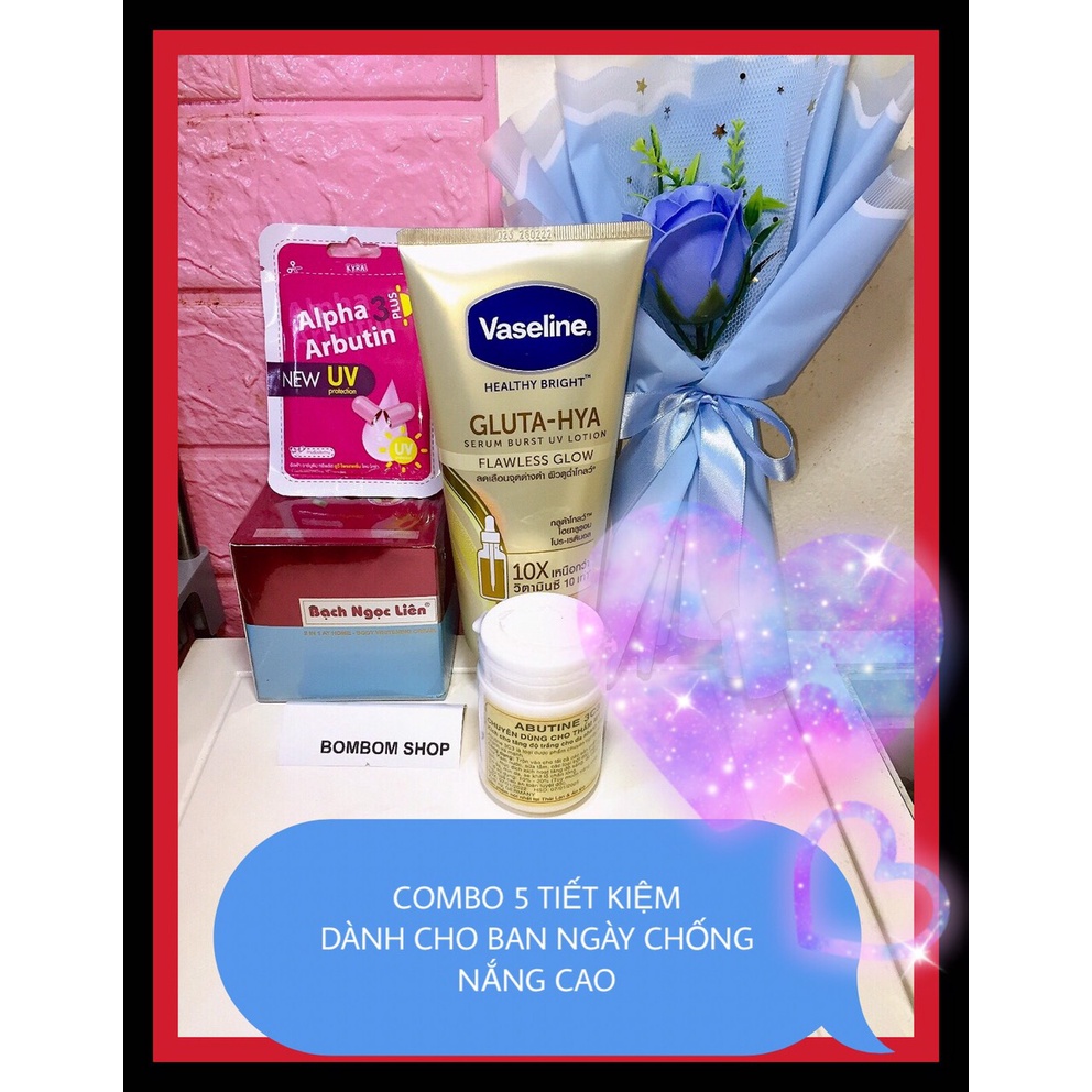 COMBO BẠCH NGỌC LIÊN TRẮNG NHANH CẤP TỐC AN TOÀN