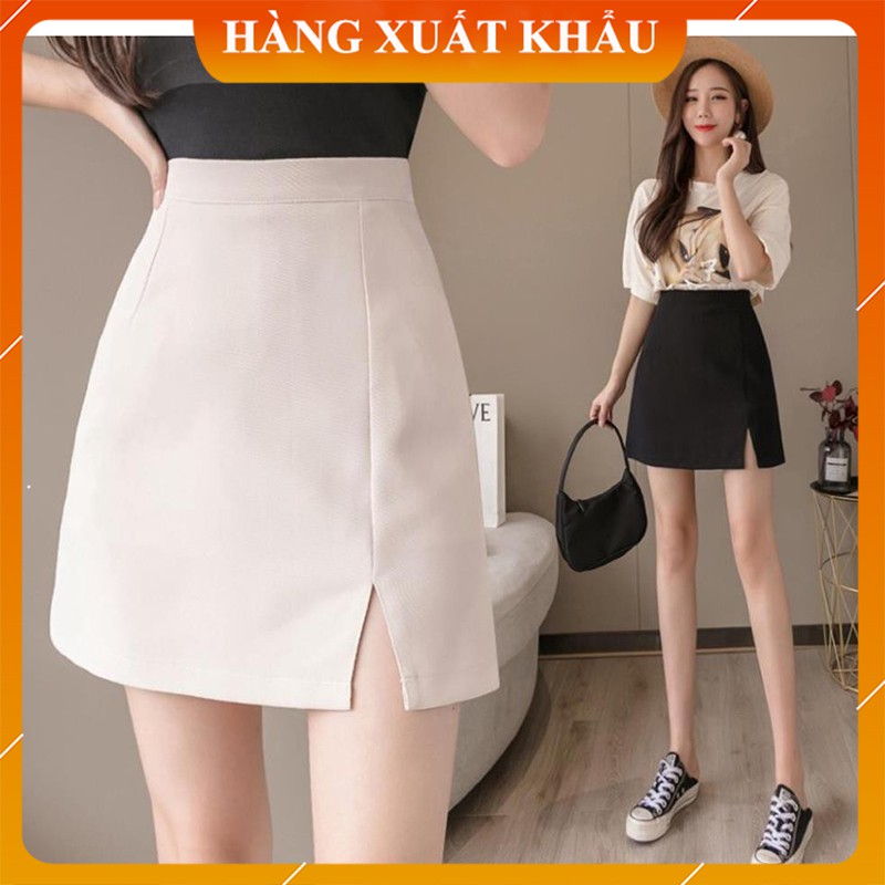 Chân Váy Chữ A, Chân Váy Công Sở Lưng Cao Xẻ Tà Có Lót Trong Dễ Phối Đồ Trẻ Trung Thanh Lịch Siêu Kute | BigBuy360 - bigbuy360.vn