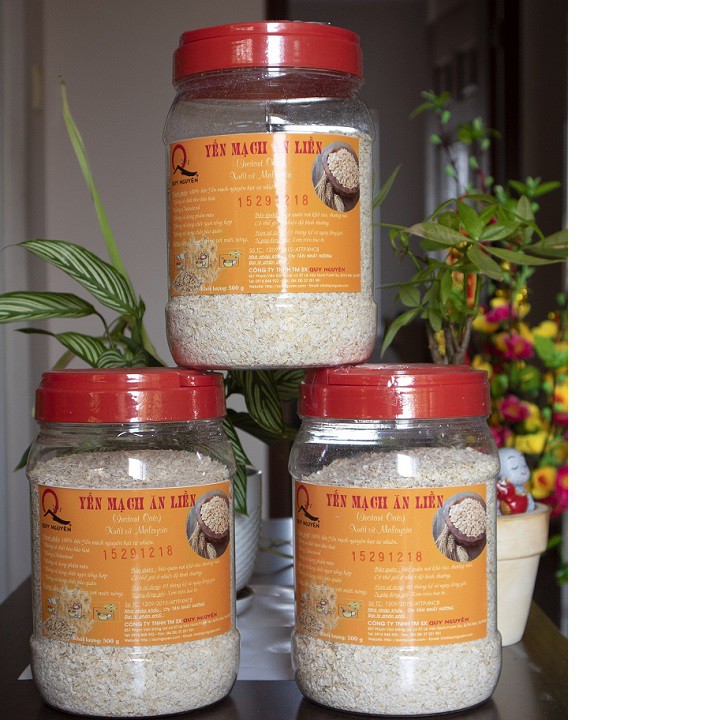 Yến mạch ăn liền hũ 500g