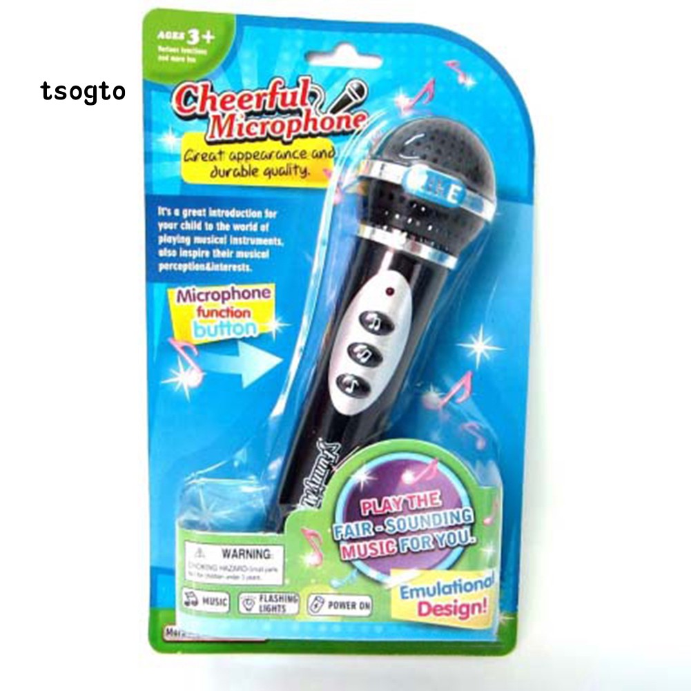 Micro đồ chơi hát Karaoke âm nhạc vui nhộn cho bé