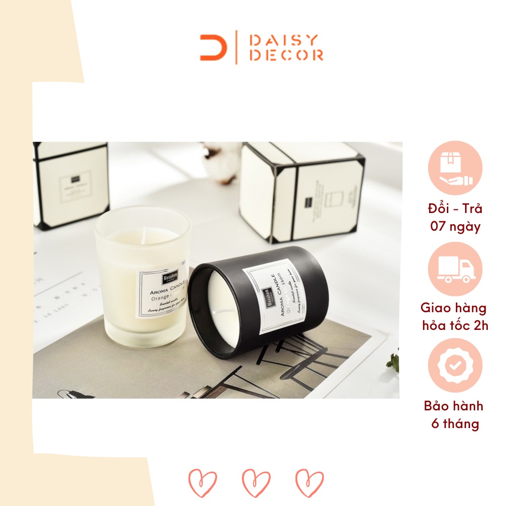 Nến thơm Menahem Daisy Decor sáp đậu nành nến thơm phòng thư giãn hương thơm thanh mát