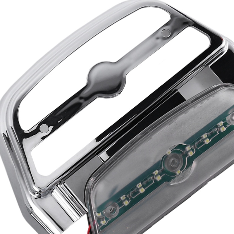 Rear Passenger Footboard Pedal Footrest Black ABS Cover LED Lighted | BigBuy360 - bigbuy360.vn