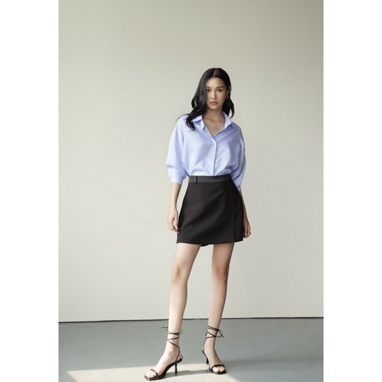 Áo sơ mi kẻ basic