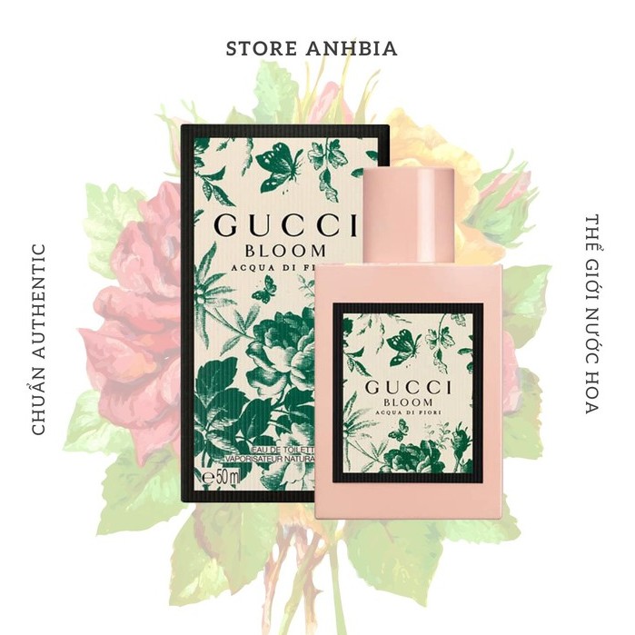 Nước hoa nước hoa Nữ Gucci Bloom Acqua Di Fiori