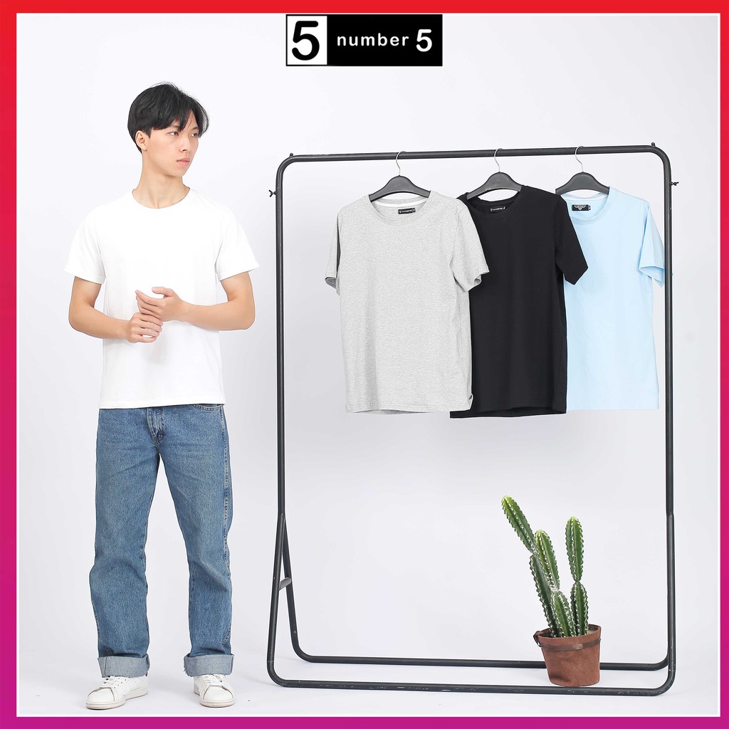 Áo phông nam cổ tròn ngắn tay, áo thun nam chất cotton co giãn [PHT]