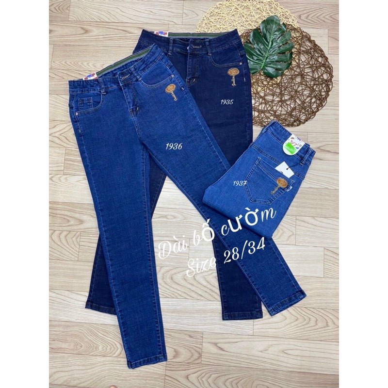 Quần jeans nữ bigsize co giãn cao cấp mẫu SD