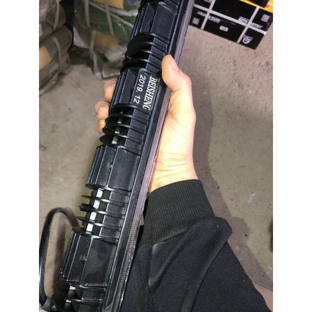 Led 3 hàng 50cm trắng led ô tô xe máy tàu bè