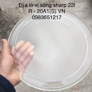Đĩa lò vi sóng chính hãng sharp 22lit