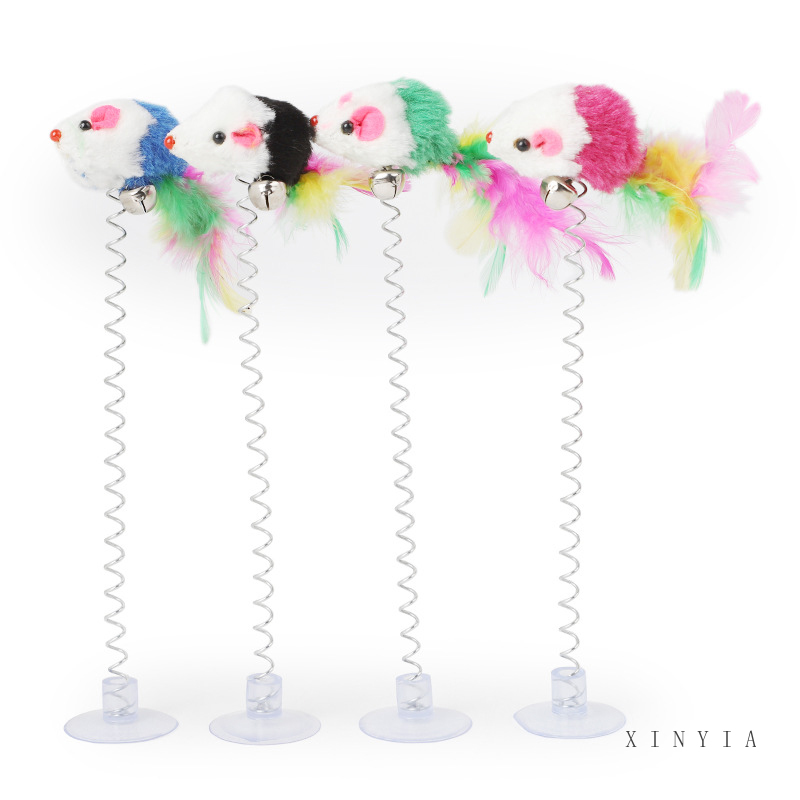 Đồ Chơi Que Gắn Lông Vũ Cho Mèo