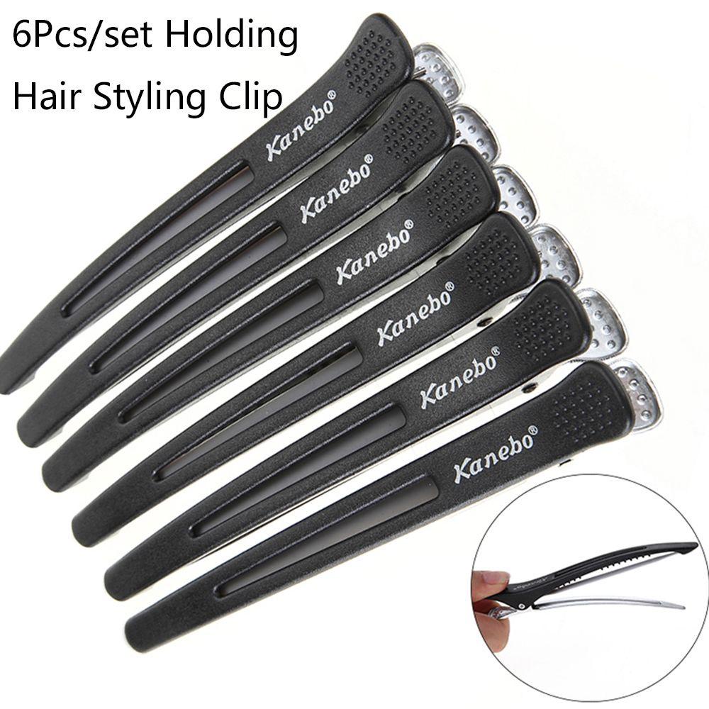 IVORY Kẹp Tóc Nơ Màu Đen Chuyên Dụng Cho Salon Làm Tóc