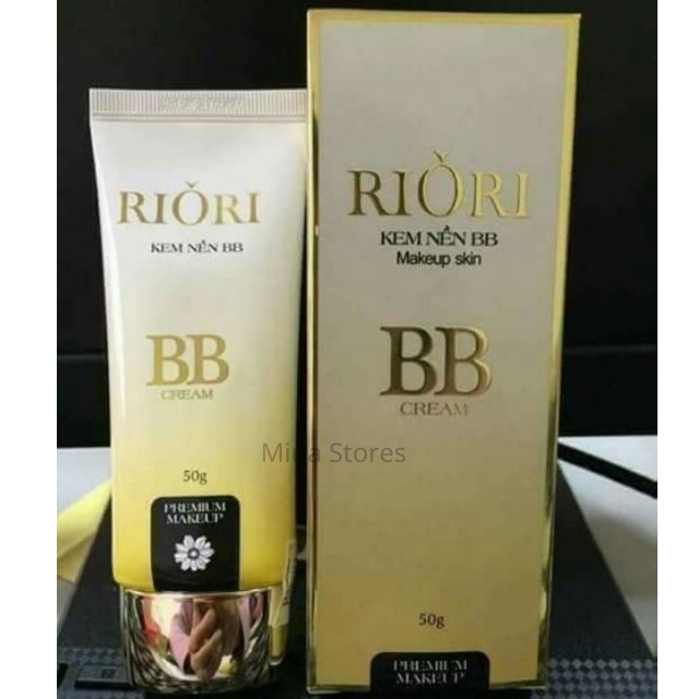 Kem Nền Trang Điểm Riori BB Cream 50g – Kem Nền Che Khuyết Điểm Đa Chức Năng Phù Hợp Mọi Loại Da