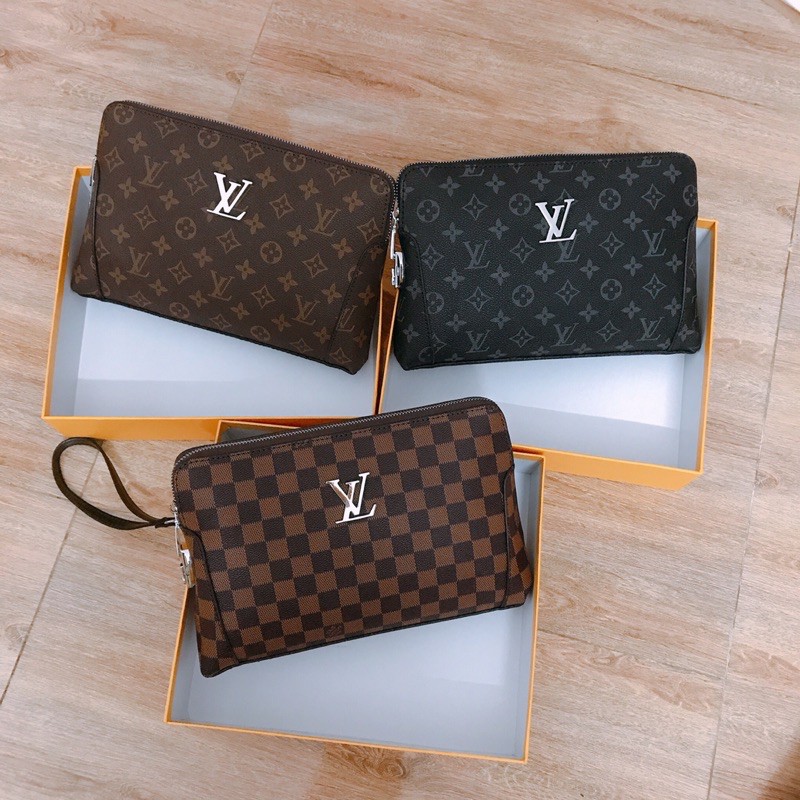 Cluth, tab, ví cầm tay đế rộng khoá số khách đặt full box có móc quai cầm tay Rosabell