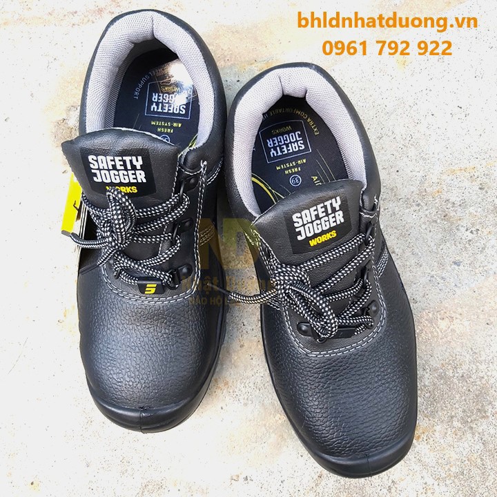 Giày Bảo Hộ Safety Jogger Bestrun S3 Đế Sắt Mũi Sắt - Bảo Hành 6 Tháng