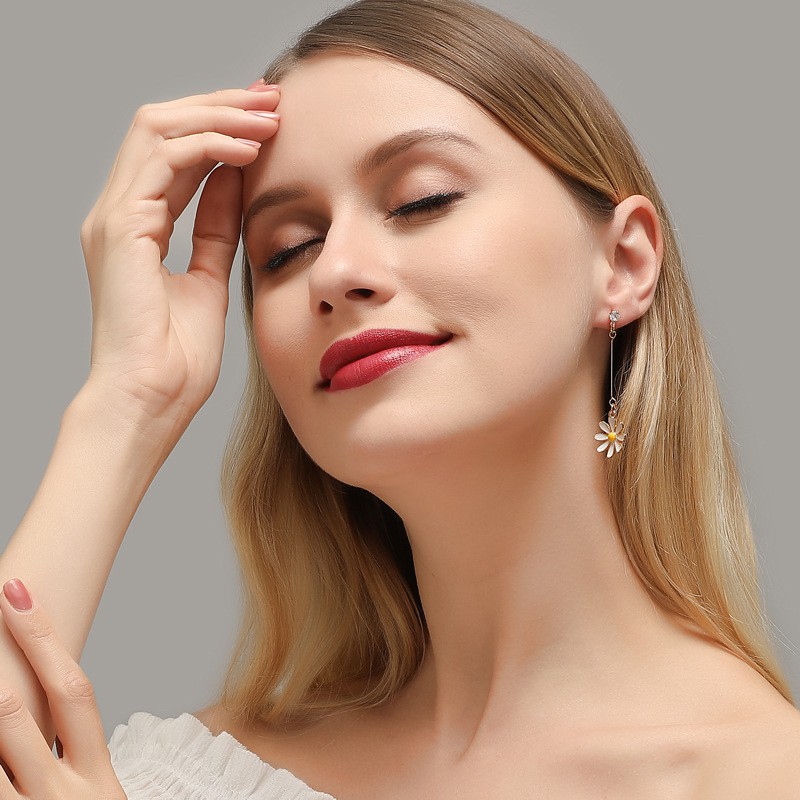 Cute Chrysanthemum Earrings For Women