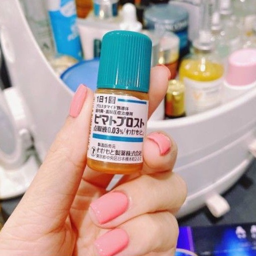 "Date 1/2026" Tinh chất dưỡng dài mi Bimatoprost - Nhật Bản 2.5ml
