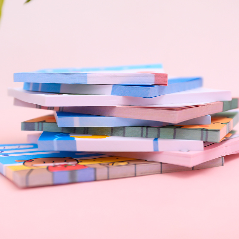 Xấp Giấy Ghi Chú Hình Hoạt Hình Đáng Yêu