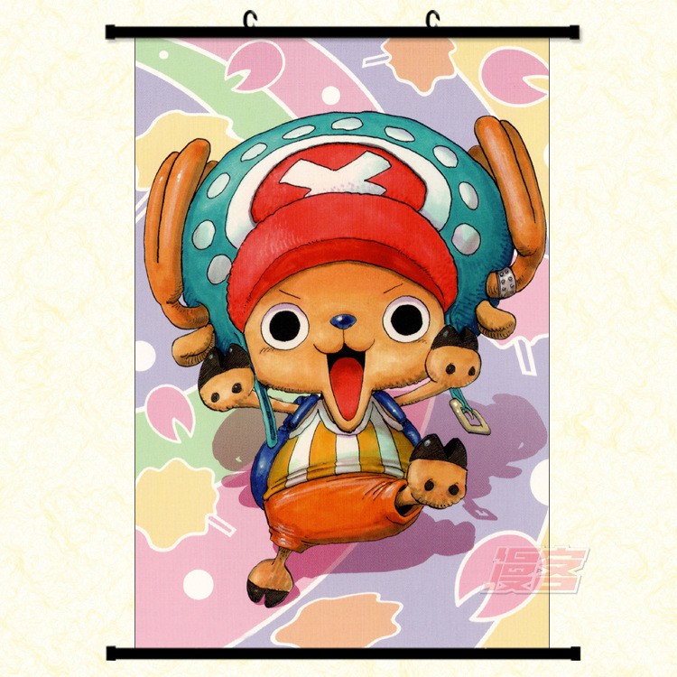 Poster vải anime Chopper 30x45 - One Piece tranh vải