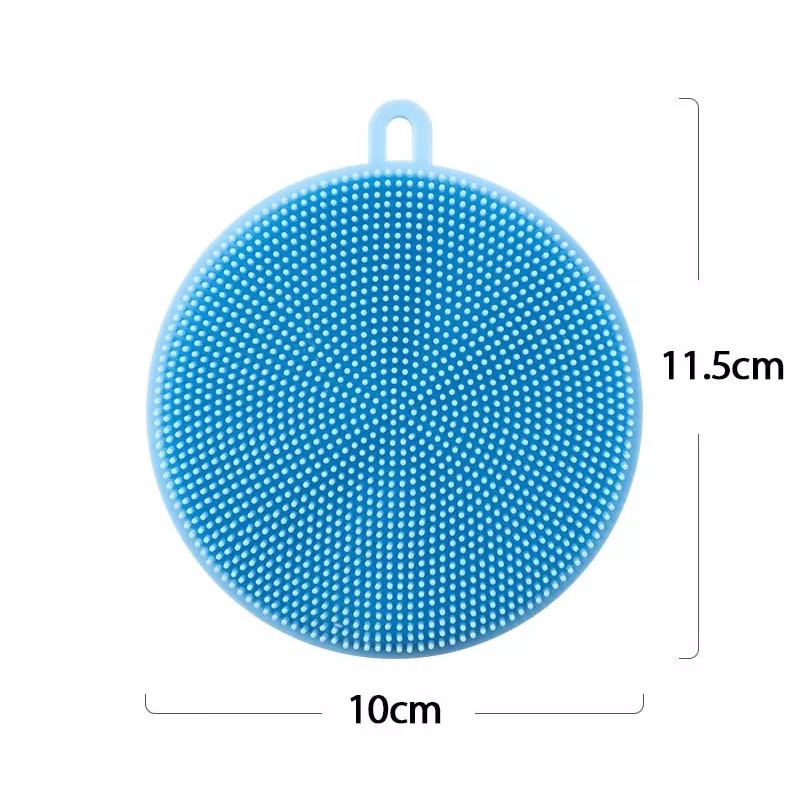 Miếng silicon lót nồi , rửa bát đa năng 11cm