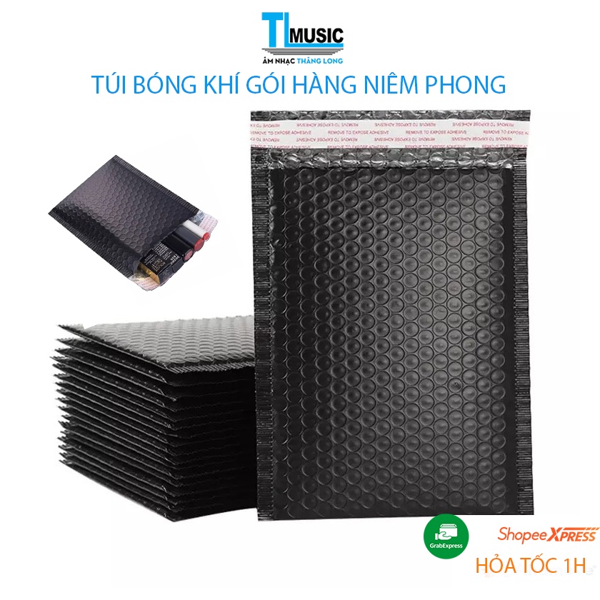 Úi Đóng Hàng,Túi Đóng Gói Bóng Khí Đen Mờ Chất Liệu Poly ,Túi Đóng Hàng Chống Sốc Chống Nước Giá Rẻ Đủ Size Chống Va Đập
