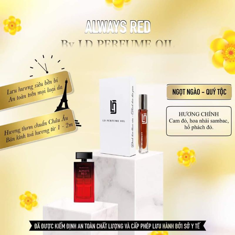 nước hoa nữ ALWAYS RED
