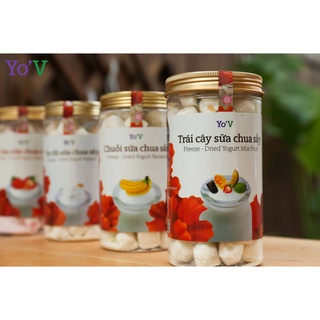 Combo 6 lon mix sữa chua sấy Yo'V Vinamit 90g giòn tan thơm ngon