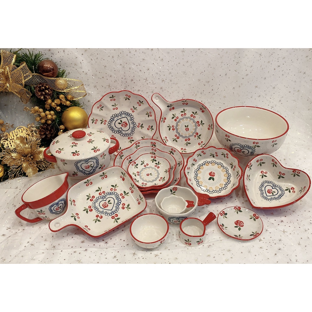 TỔNG HỢP MẪU SET CHERRY sang chảnh phong cách Bắc Âu