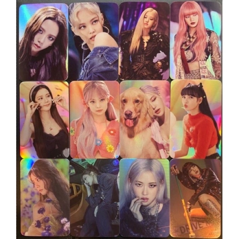 [ OFFICIAL ] Card BLACKPINK THE SHOW Jennie Rosé Lisa Jisoo chính hãng