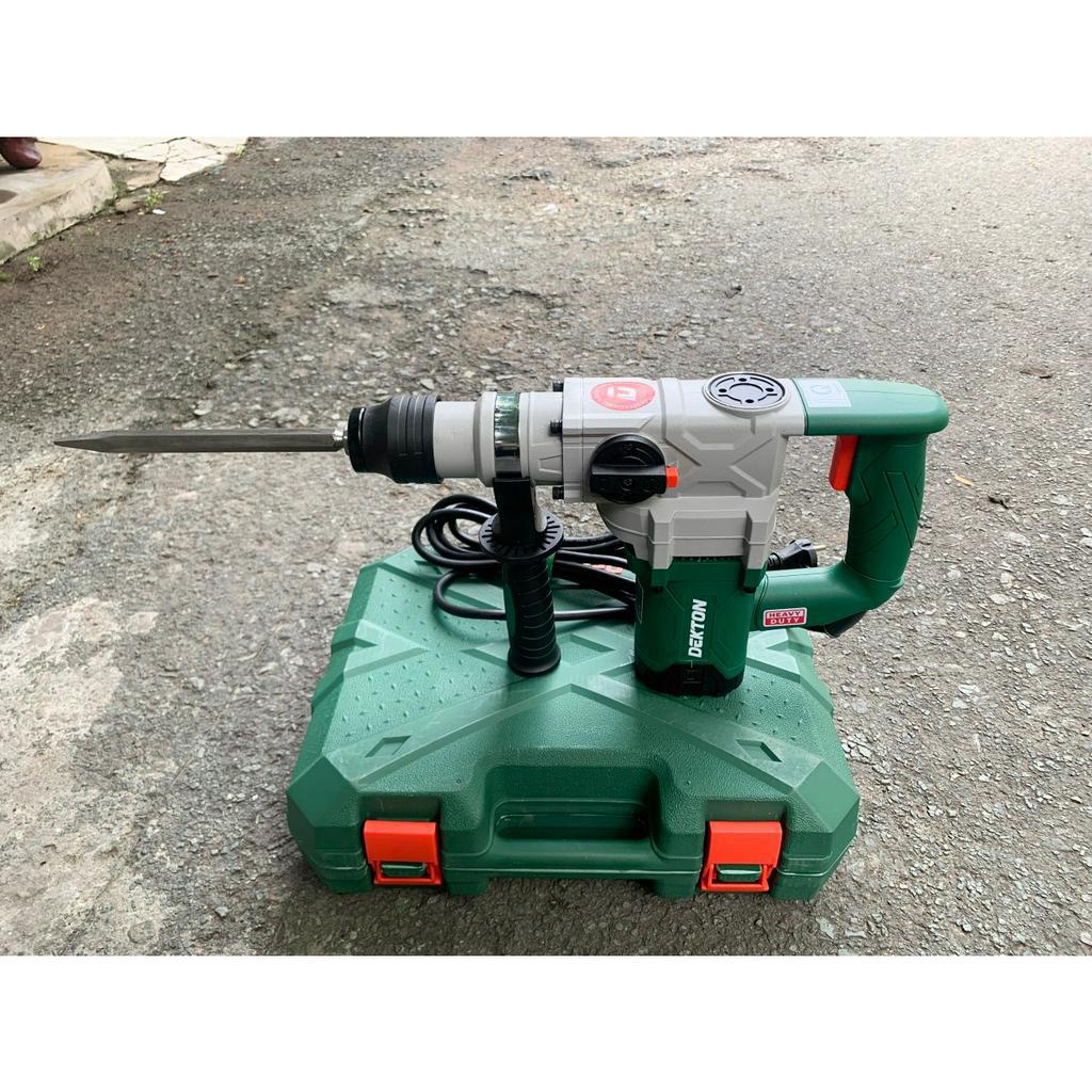 Máy Khoan Đục 2 Chức Năng 1050W Dekton / DK-3002 / Đầu Gài SDS PLUS / Lực Đập 4.5J