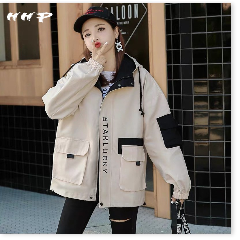 ÁO KHOÁC NỮ HHP CHẤT LIỆU KAKI CHỐNG NẮNG CHỐNG BỤI SÀNH ĐIỆU