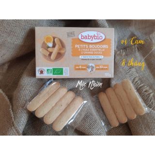 [BỎ SỈ] BÁNH ĂN DẶM - BÁNH QUY HỮU CƠ HƯƠNG CAM - PHÁP