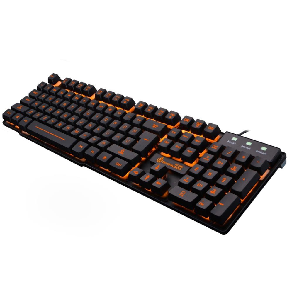 Keyboard - Bộ Bàn Phím Chuyên Game Fuhlen K600, Có đèn LED giả cơ Loại Xịn Chuyên Dụng Siêu Nhạy Dành cho Game Thủ z