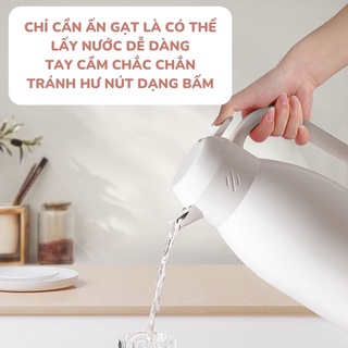 Phích nước nóng giữ nhiệt pha trà cao cấp 1 lít 2 lít, bình nước Daydays K-House Smart