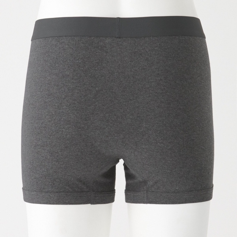 Muji Quần Lót Nam Boxer Briefs Mở Trước Cotton Ấn Độ