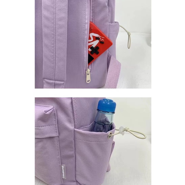 Ba Lô Đi Học Màu Sắc Đơn Giản Thời Trang