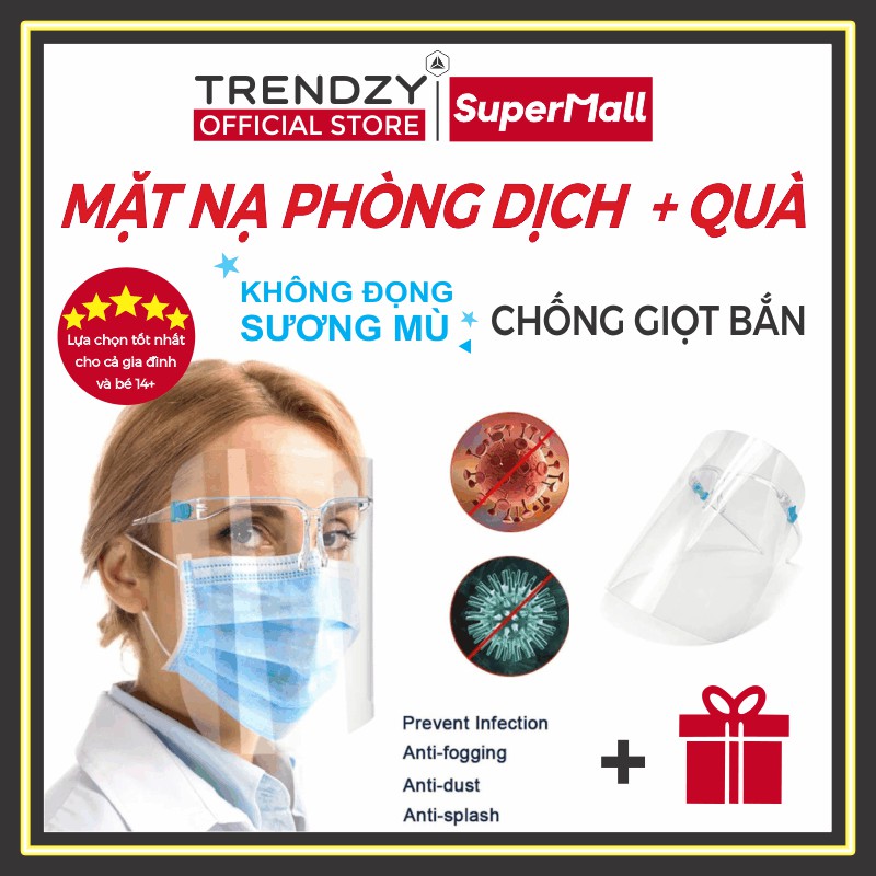 Mặt nạ, Kính Phòng Dịch Chống Giọt Bắn THỜI TRANG, Kính Bảo Hộ Chống Bụi Bẩn, Đi Mưa
